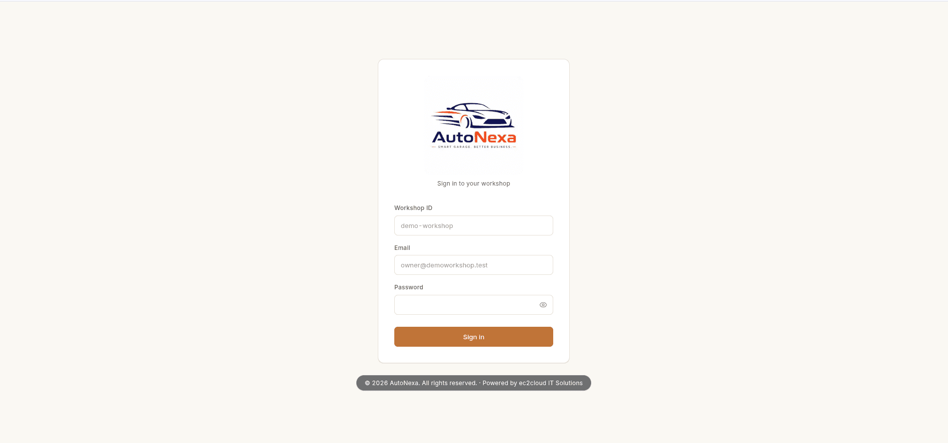 Autonexa — Automotive SaaS Platform